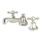 Kingston Brass KS4466BEX Essex 8" Widespread Bathroom Faucet, Polished Nickel KS4466BEX - alternate 1